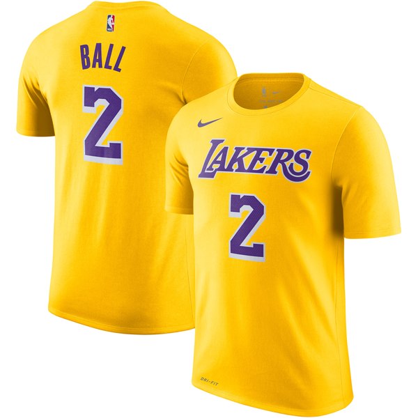 lonzo ball lakers shirt