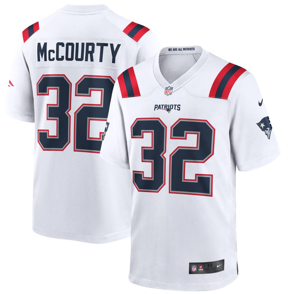 Men’s Nike Devin McCourty White New England Pa Marlon Humphrey jersey ...